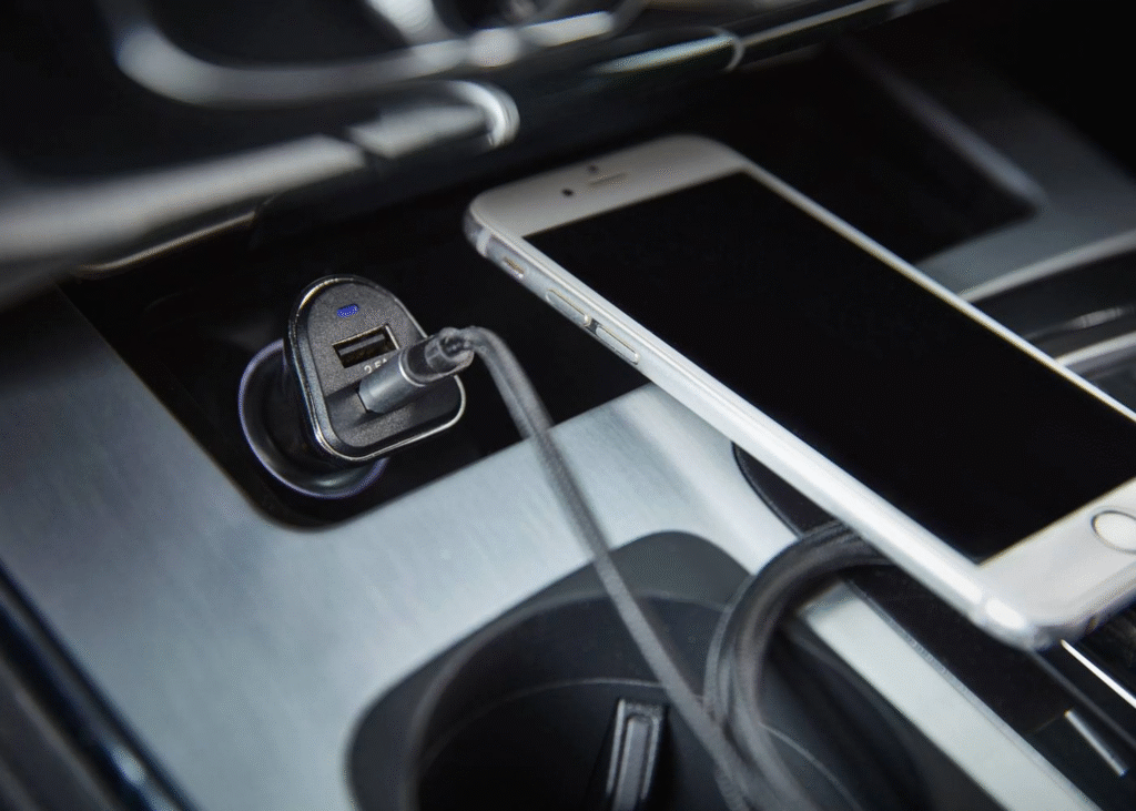 cargador USB para coche